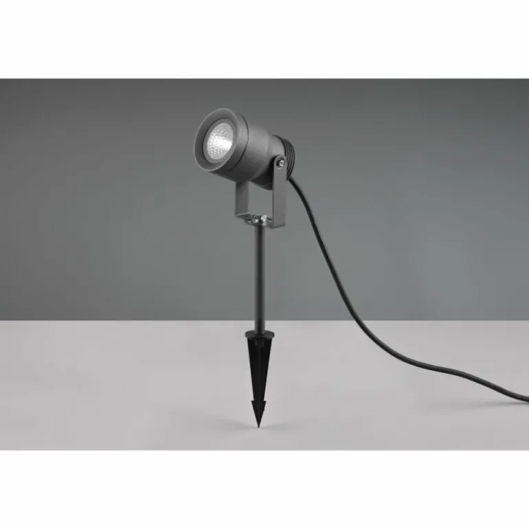 Spot de jardin Trio Mareb LED Anthracite, 1 lumière