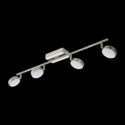 Spot de plafond Eglo CONNECT CORROPOLI-C LED Nickel mat, 4 lumières, Changeur de couleurs