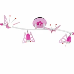 Spot de plafond Elobra FALTER Rose, 4 lumières