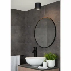 Spot de plafond Lucide AVEN Noir, 1 lumière