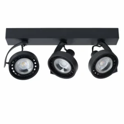 Spot de plafond Lucide DORIAN LED Noir, 3 lumières