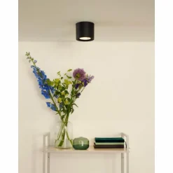 Spot de plafond Lucide FEDLER Noir, 1 lumière