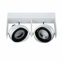 Spot de plafond Lucide GRIFFON Blanc, 2 lumières