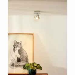 Spot de plafond Lucide LANDA LED Chrome, 1 lumière
