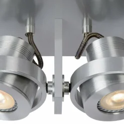 Spot de plafond Lucide LANDA LED Chrome, 2 lumières