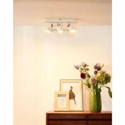 Spot de plafond Lucide LANDA LED Blanc, 3 lumières