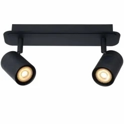 Spot de plafond Lucide LENNERT LED Noir, 2 lumières