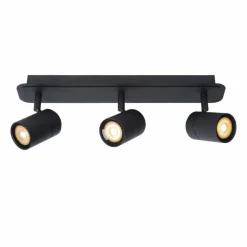 Spot de plafond Lucide LENNERT LED Noir, 3 lumières