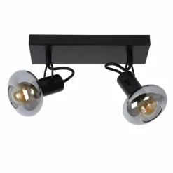 Spot de plafond Lucide MADEE Noir, 2 lumières