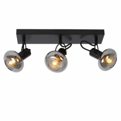 Spot de plafond Lucide MADEE Noir, 3 lumières