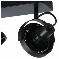 Spot de plafond Lucide TALA LED Noir, 2 lumières
