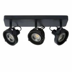 Spot de plafond Lucide TALA LED Noir, 3 lumières