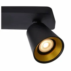 Spot de plafond Lucide TURNON LED Noir, 3 lumières