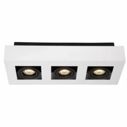 Spot de plafond Lucide XIRAX LED Blanc, 3 lumières