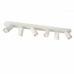 Spot de plafond Lucide XYRUS LED Blanc, 6 lumières