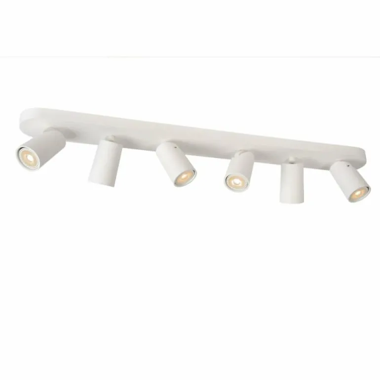 Spot de plafond Lucide XYRUS LED Blanc, 6 lumières