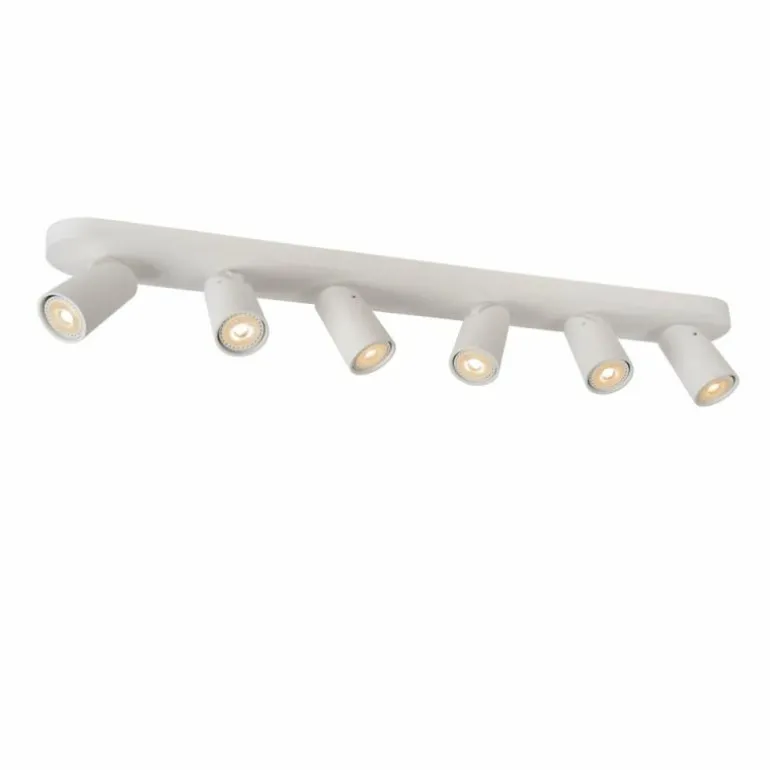 Spot de plafond Lucide XYRUS LED Blanc, 6 lumières