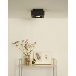 Spot de plafond Lucide ZEFIX LED Noir, 1 lumière