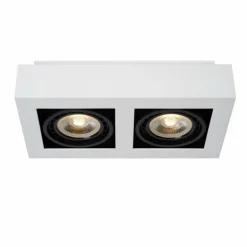 Spot de plafond Lucide ZEFIX LED Blanc, 2 lumières