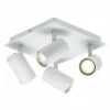 Spot de plafond Nordlux FRIDA Blanc, 4 lumières