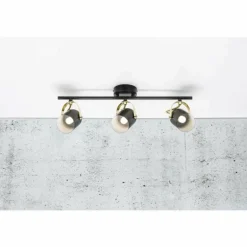 Spot de plafond Nordlux LOTUS Noir, 3 lumières