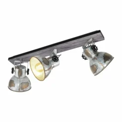 Spot Eglo BARNSTAPLE Brun, Noir, 3 lumières