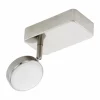Spot Eglo CONNECT CORROPOLI-C LED Nickel mat, 1 lumière, Changeur de couleurs