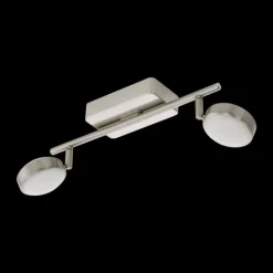 Spot Eglo CONNECT CORROPOLI-C LED Nickel mat, 2 lumières, Changeur de couleurs
