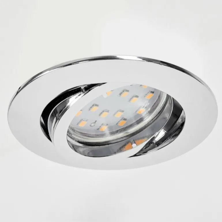 Spot encastrable Kerrouan LED Chrome, 1 lumière