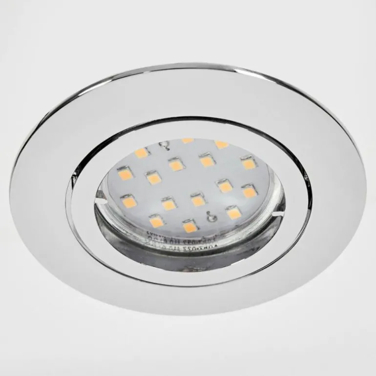 Spot encastrable Kerrouan LED Chrome, 1 lumière