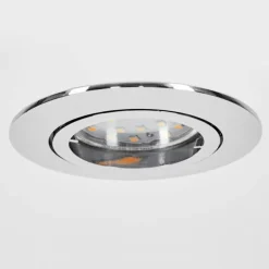 Spot encastrable Kerrouan LED Chrome, 1 lumière