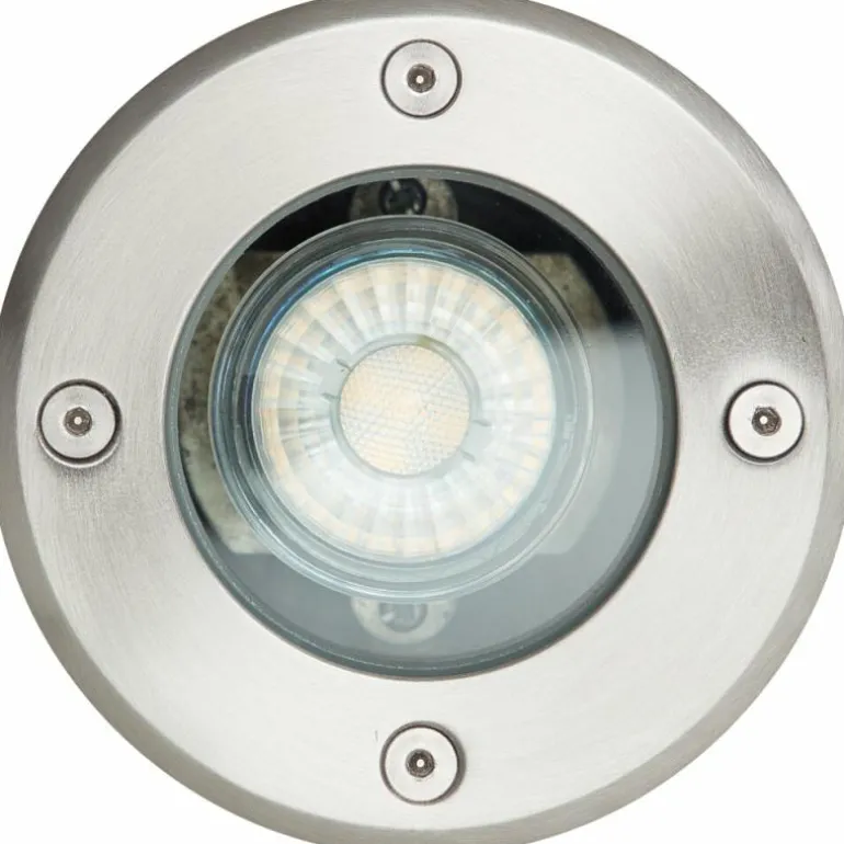 Spot encastrable au sol Brilliant Itch Argenté, 1 lumière