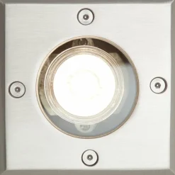 Spot encastrable au sol Brilliant Itch Argenté, 1 lumière