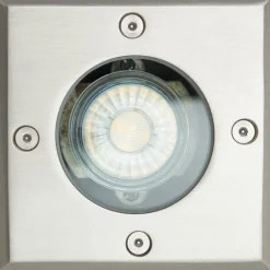 Spot encastrable au sol Brilliant Itch Argenté, 1 lumière