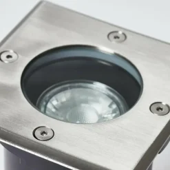 Spot encastrable au sol Brilliant Itch Argenté, 1 lumière