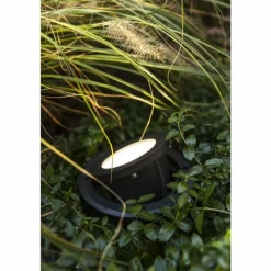 Spot encastrable au sol LUTEC ARTIC LED Noir, 1 lumière