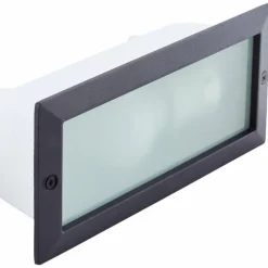 Spot encastrable Brilliant Flossy Noir, 1 lumière