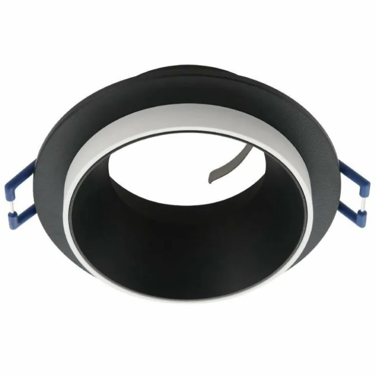 Spot encastrable Eglo CAROSSO Noir, Blanc, 1 lumière