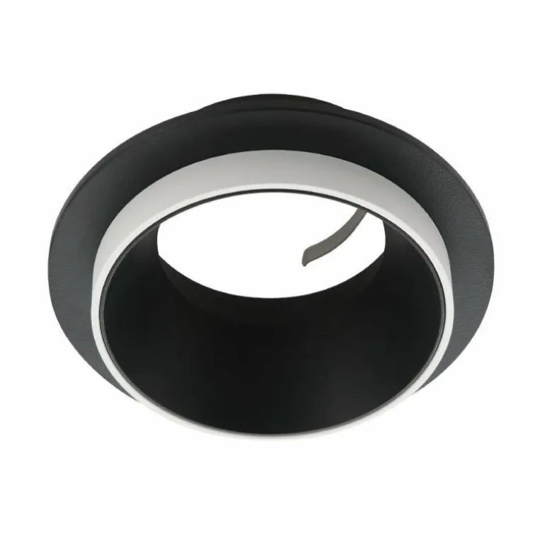 Spot encastrable Eglo CAROSSO Noir, Blanc, 1 lumière