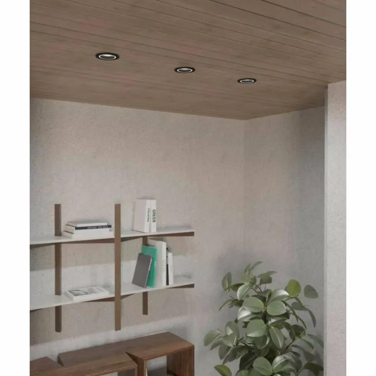 Spot encastrable Eglo CAROSSO Noir, Blanc, 1 lumière