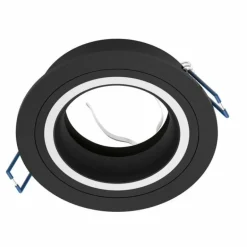 Spot encastrable Eglo CAROSSO Noir, Blanc, 1 lumière