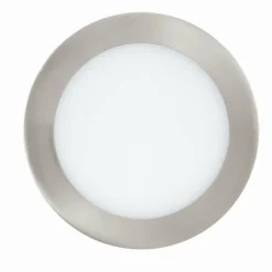 Spot encastrable Eglo FUEVA-C LED Nickel mat, 1 lumière, Changeur de couleurs