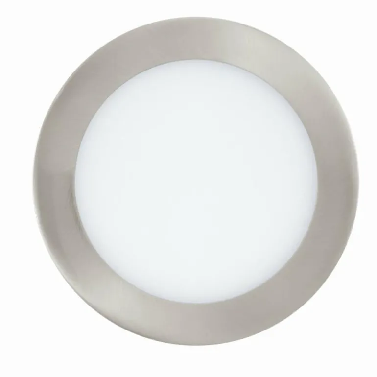 Spot encastrable Eglo FUEVA-C LED Nickel mat, 1 lumière, Changeur de couleurs