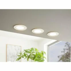 Spot encastrable Eglo FUEVA-A LED Blanc, 1 lumière, Télécommandes