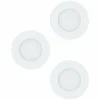 Spot encastrable Eglo FUEVA LED Blanc, 3 lumières
