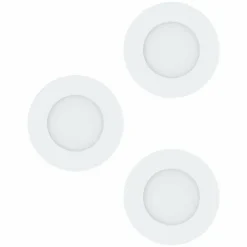 Spot encastrable Eglo FUEVA LED Blanc, 3 lumières