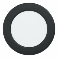 Spot encastrable Eglo FUEVA LED Noir, 1 lumière
