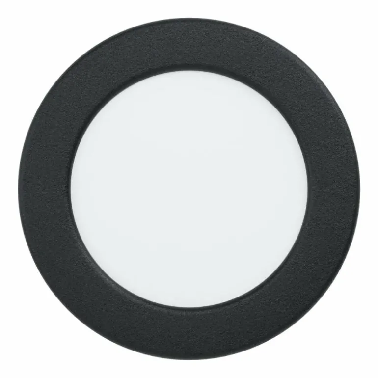 Spot encastrable Eglo FUEVA LED Noir, 1 lumière