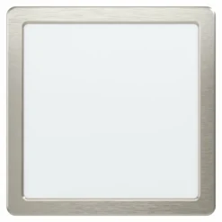 Spot encastrable Eglo FUEVA LED Nickel mat, 1 lumière