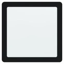 Spot encastrable Eglo FUEVA LED Noir, 1 lumière